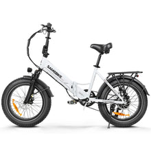 Charger l&#39;image dans la galerie, Vélo électrique pliable SAMEBIKE LOTDM200 - II, moteur 750 W, batterie amovible 48 V 13 Ah, gros pneu 20 x 4,0 pouces, vitesse maximale 40 km/h, autonomie 80 km, système de suspension double, freins à disque mécaniques - Kukirin Officiel