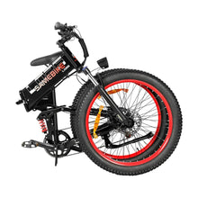 Laden Sie das Bild in den Galerie-Viewer, Vélo électrique Samebike LO26 - Plus, moteur 1000 W, batterie 48 V 15 Ah, pneus 26 pouces, vitesse maximale 45 km/h, autonomie 100 km, freins à disque hydrauliques, double suspension réglable, Shimano 7 vitesses - Noir - Kukirin Officiel