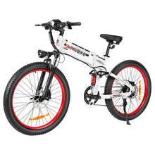 Laden Sie das Bild in den Galerie-Viewer, Vélo électrique Samebike LO26 - Plus, moteur 1000 W, batterie 48 V 15 Ah, pneus 26 pouces, vitesse maximale 45 km/h, autonomie 100 km, freins à disque hydrauliques, double suspension réglable, Shimano 7 vitesses - Noir - Kukirin Officiel