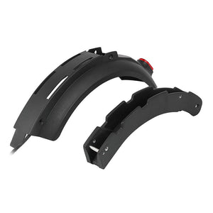 Rear Fender Kit for KUGOO S1 and S1 Pro Folding Electric Scooter - Black 