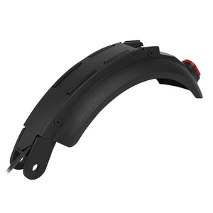 Rear Fender Kit for KUGOO S1 and S1 Pro Folding Electric Scooter - Black 