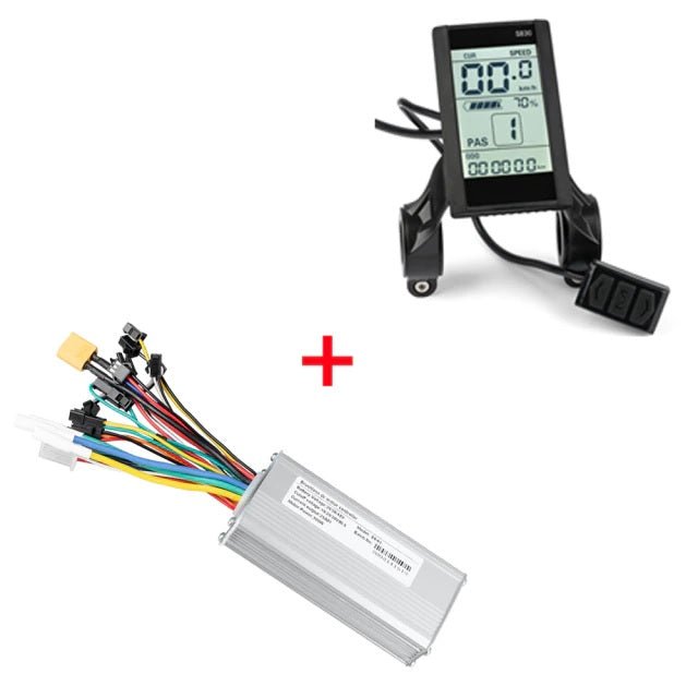 Contrôleur + écran S830 Samebike 250w/350w/500w - Kukirin Officiel