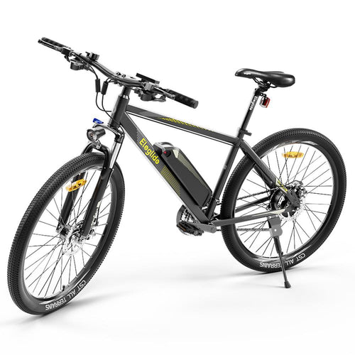 ELEGLIDE M1 PLUS Electric Mountain Bike Upgraded Version 27.5 Inch 250W Brushless Motor 36V 12.5Ah Battery 25km/h Speed ​​IPX4 Max 100km - Black