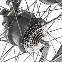 Charger l&#39;image dans la galerie, Eleglide T1 Step - Over, Vélo de randonnée électrique, pneus de 27,5 pouces, batteries doubles 36 V 13 Ah + 13 Ah, moteur 250 W, Shimano 7 vitesses, vitesse maximale 25 km/h, portée maximale 100 km, étanchéité IPX4, frein à double disque - Noir - Kukirin Officiel