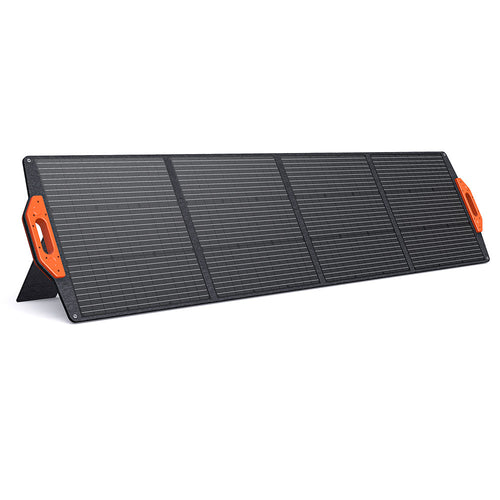 FOSSiBOT SP200 18V 200W Foldable Solar Panel, 23.4% High Efficiency Monocrystalline Solar Cells for Power Station