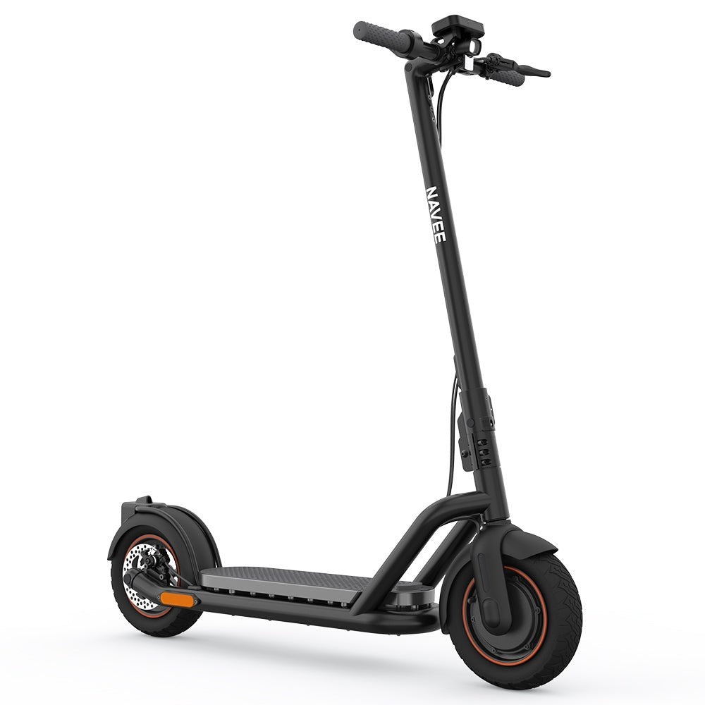 NAVEE N65 Scooter électrique pliable 10 pouces Moteur 500W 25km/h Batterie 48V 12,5Ah Portée maximale 65KM Frein à disque IPX4 Étanche Bluetooth APP - Kukirin Officiel