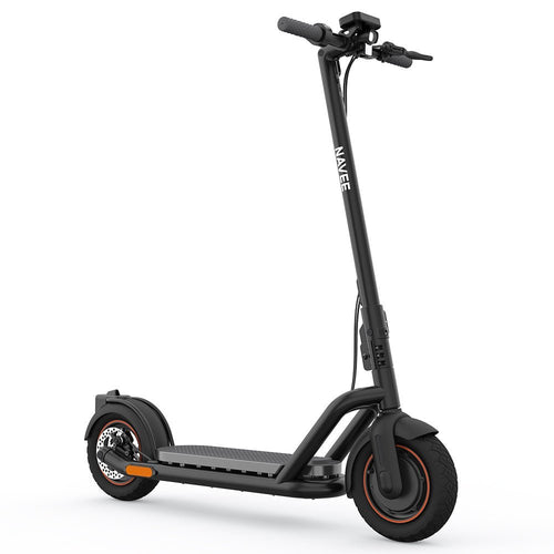 NAVEE N65 Scooter électrique pliable 10 pouces Moteur 500W 25km/h Batterie 48V 12,5Ah Portée maximale 65KM Frein à disque IPX4 Étanche Bluetooth APP - Kukirin Officiel